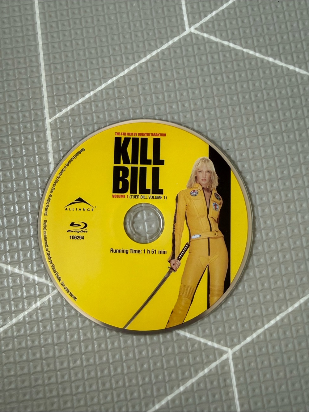 Kill Bill Blu-ray Disc Only